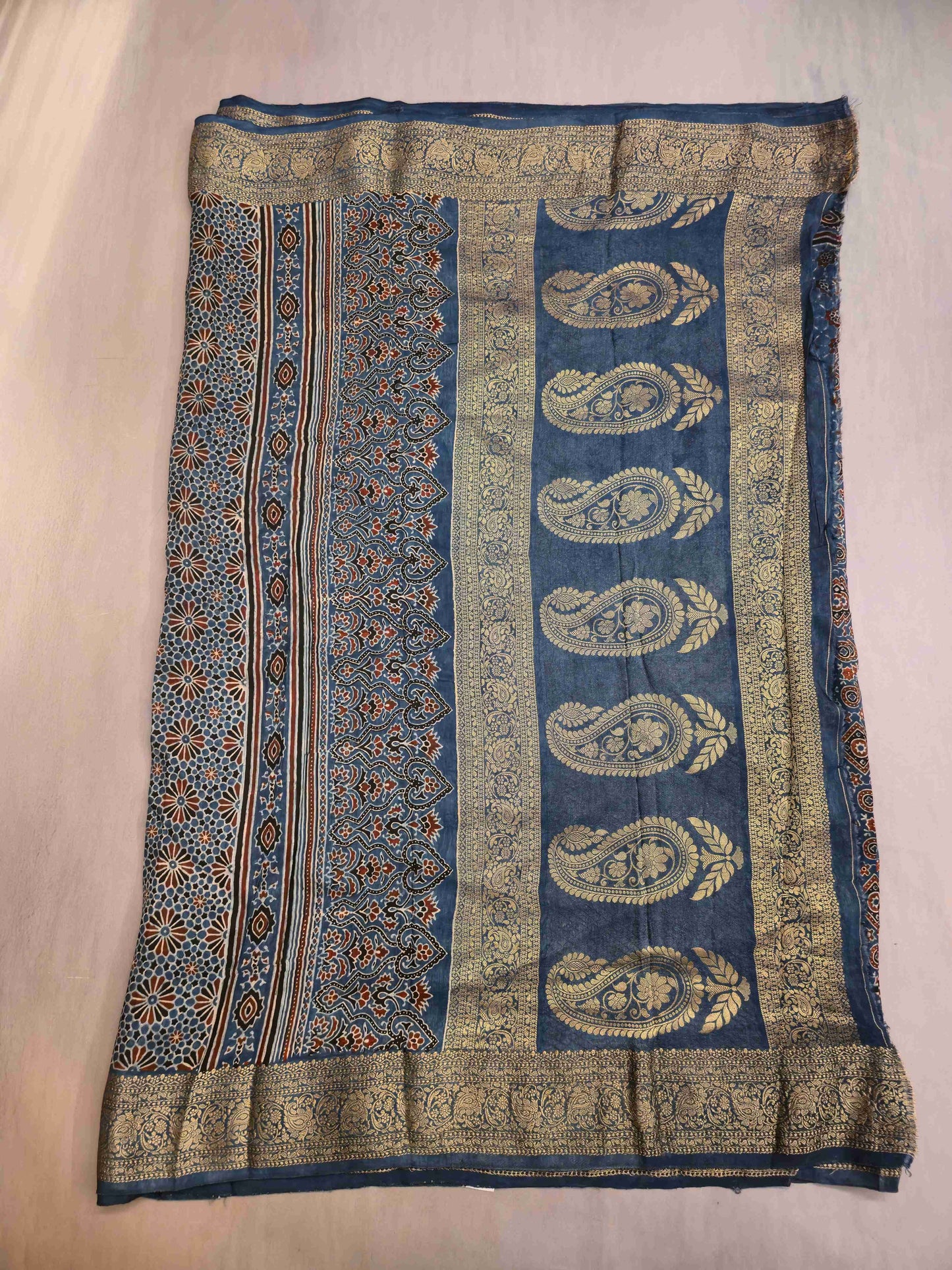Ajrak Dola Silk