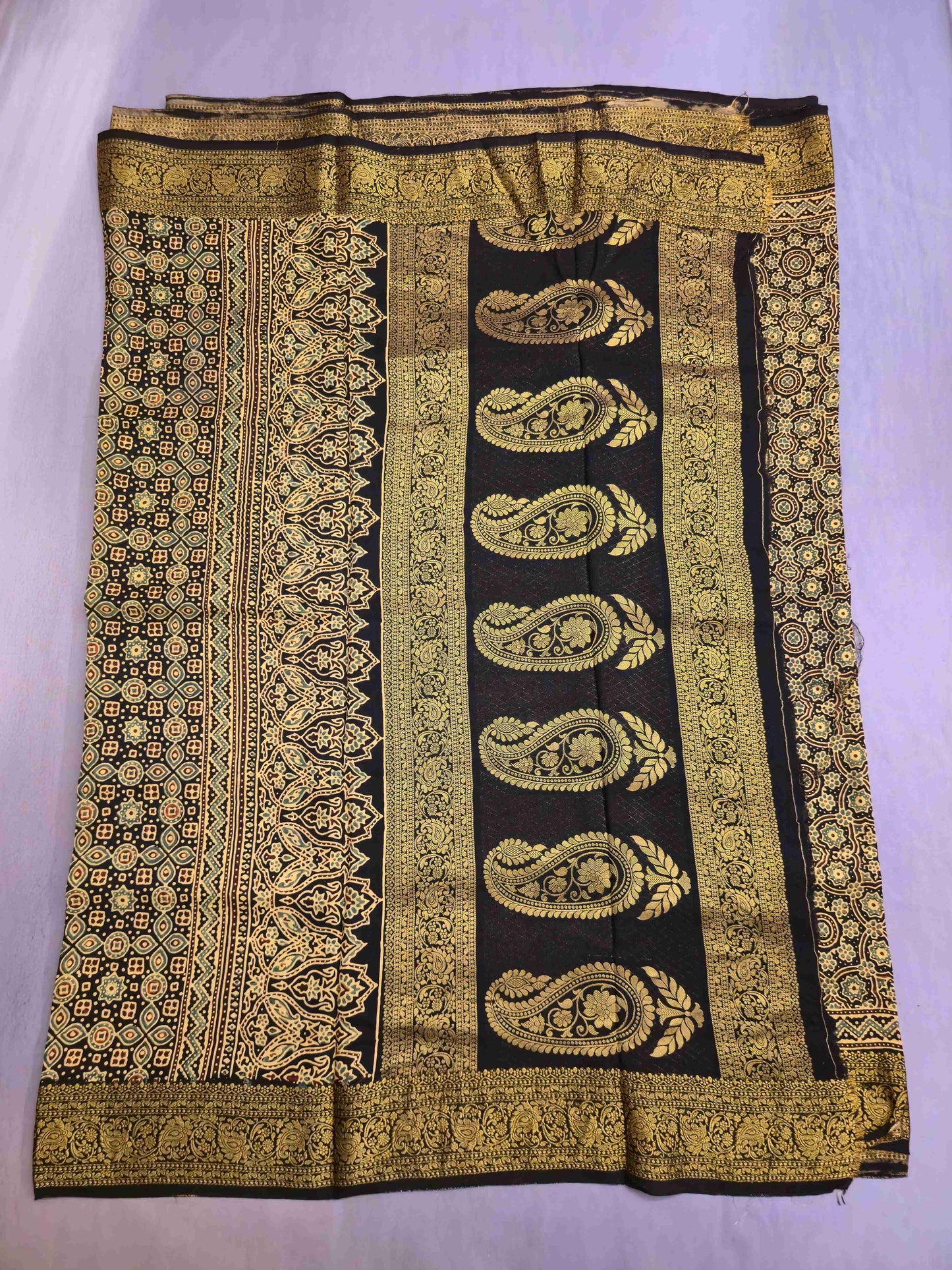 Ajrak Dola Silk
