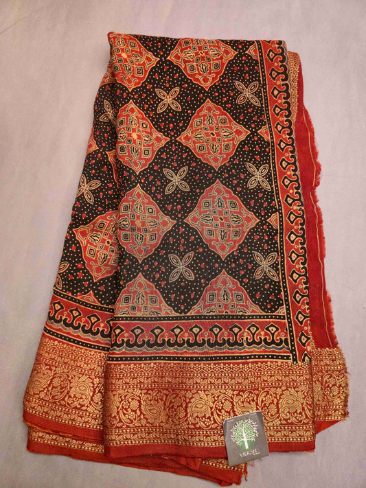 Ajrak Dola Silk