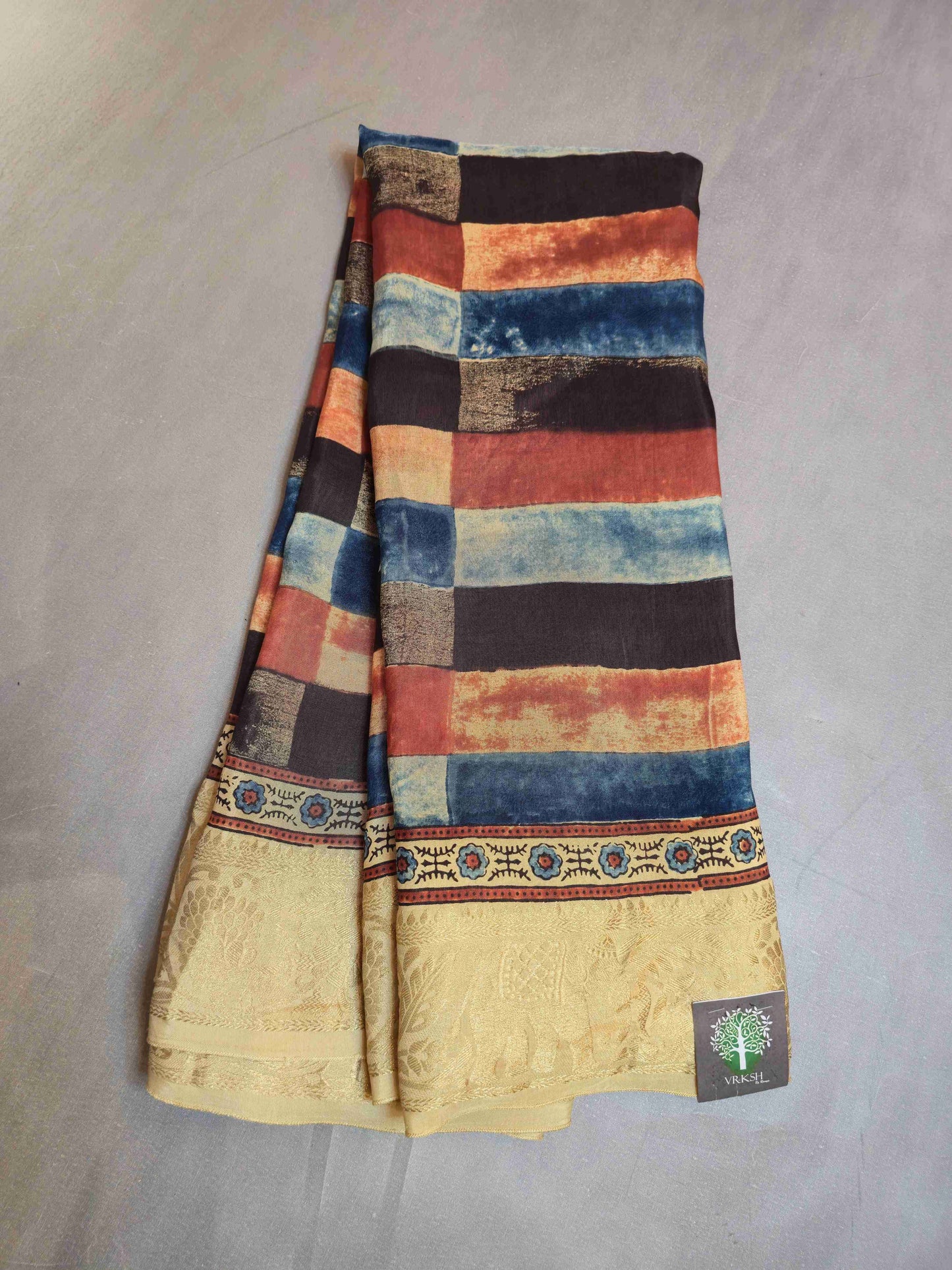 Ajrak Dola Silk