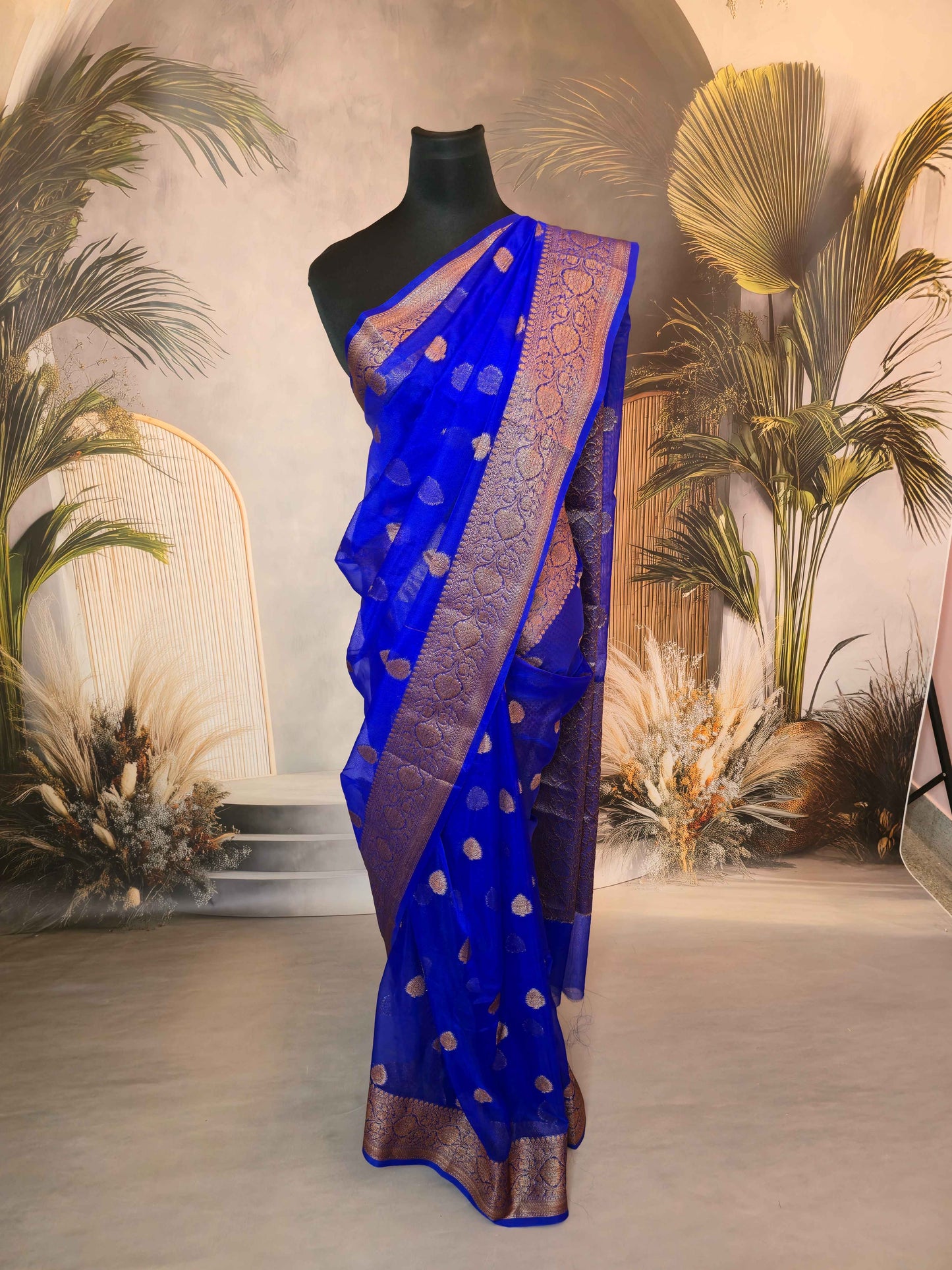 Benarasi Kora Organza Silk Saree