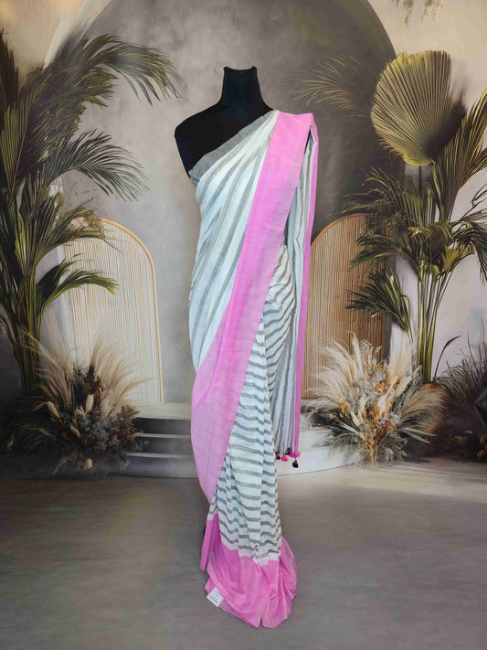 Mul Saree - No B&W Pallu