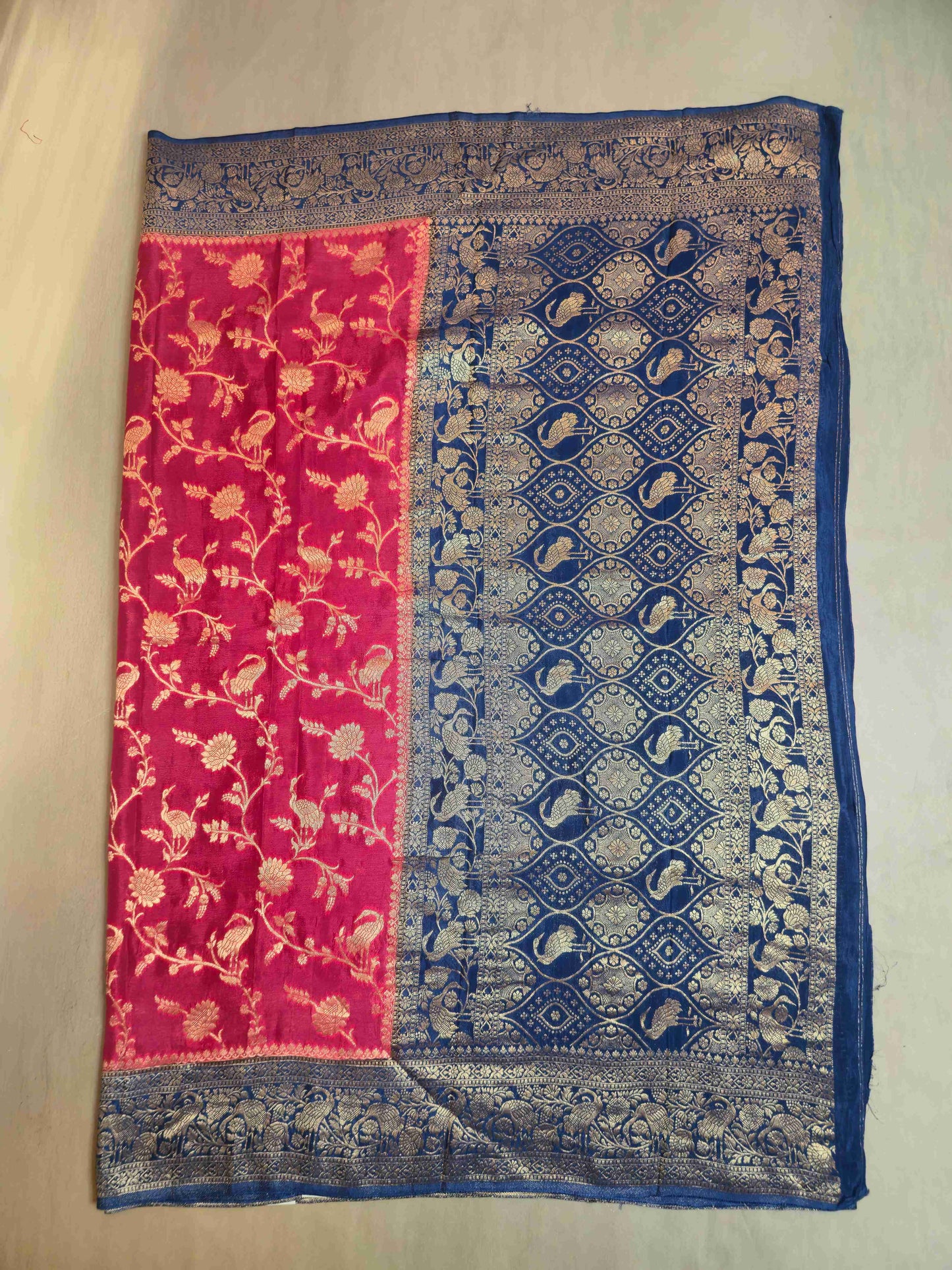 Benarasi Saree with bird weaves