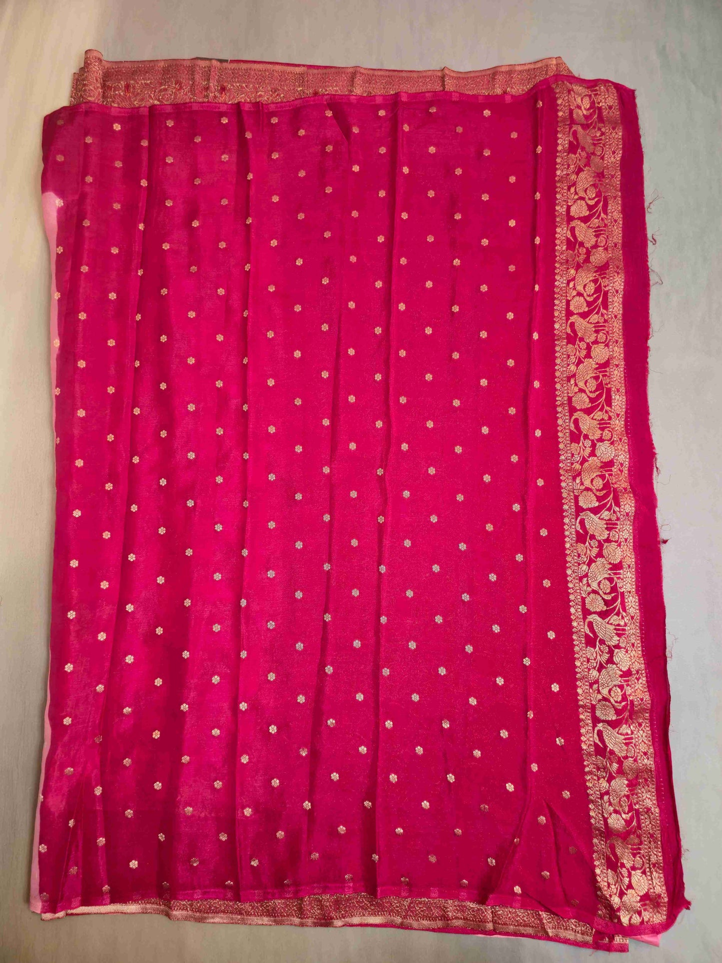 Benarasi Saree with bird weaves