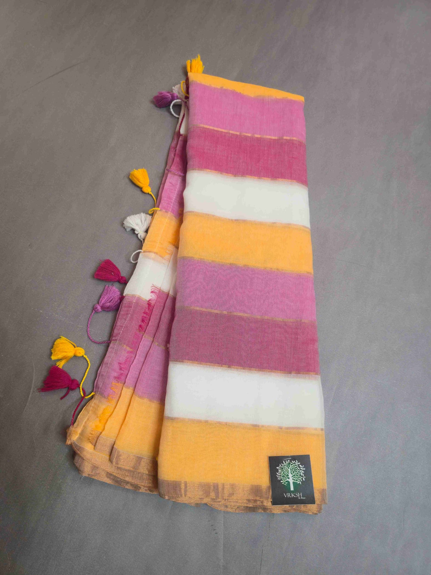 Mul cotton saree