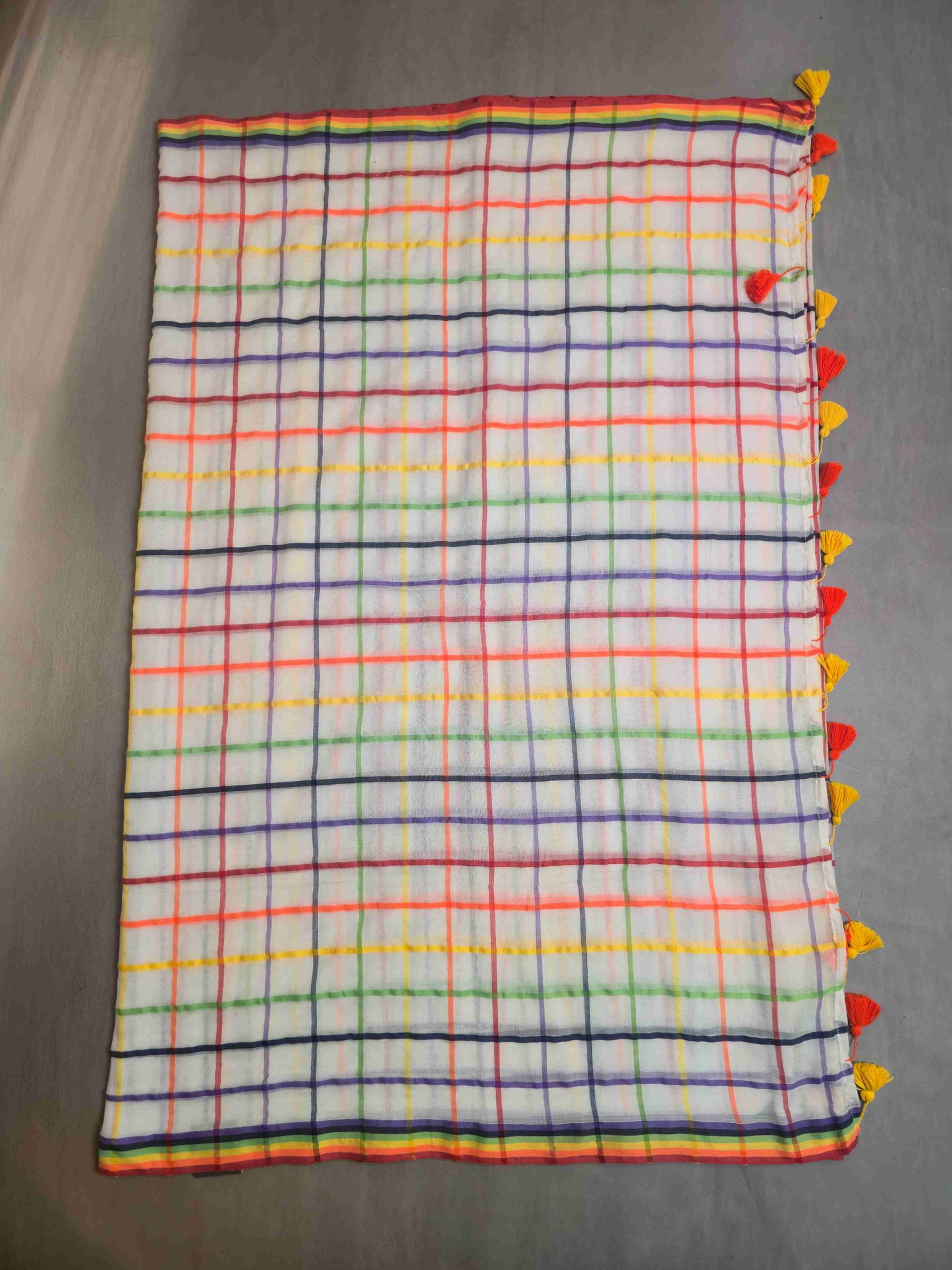 Mul cotton saree