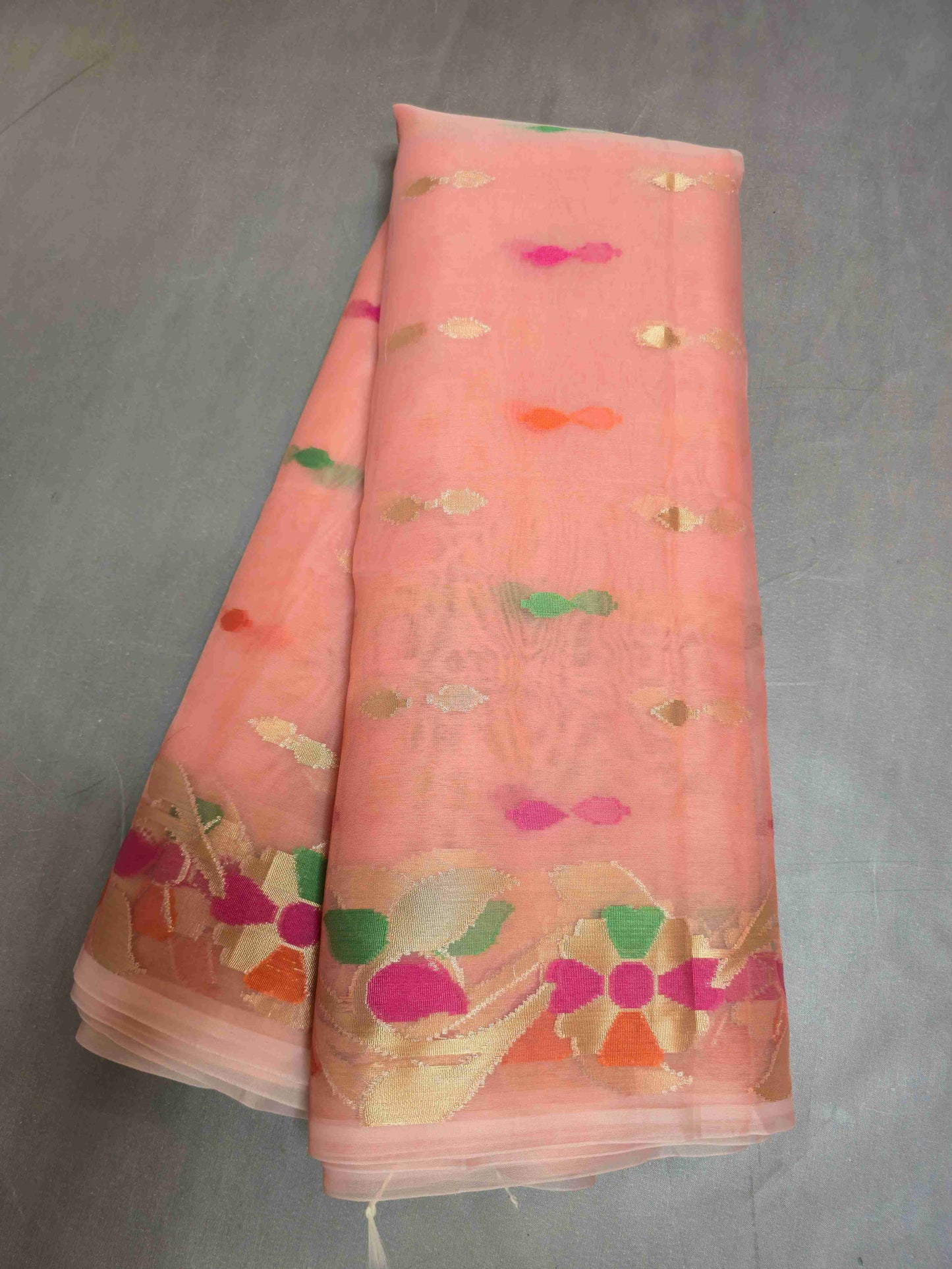 Organza Jamdani Saree