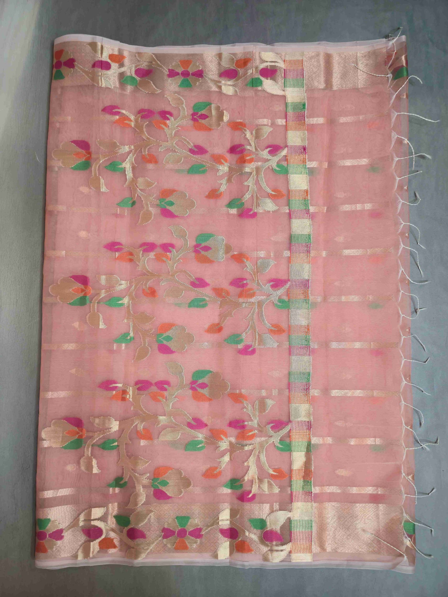 Organza Jamdani Saree
