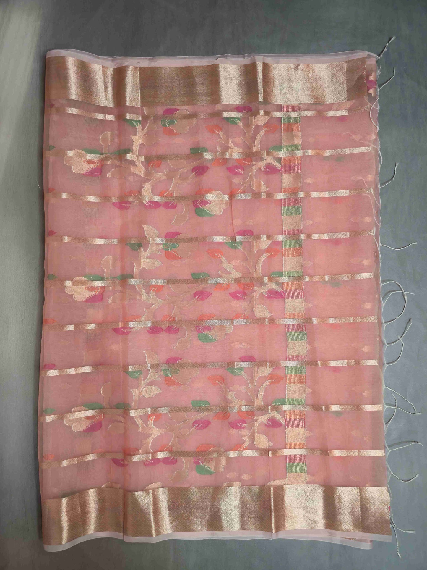 Organza Jamdani Saree
