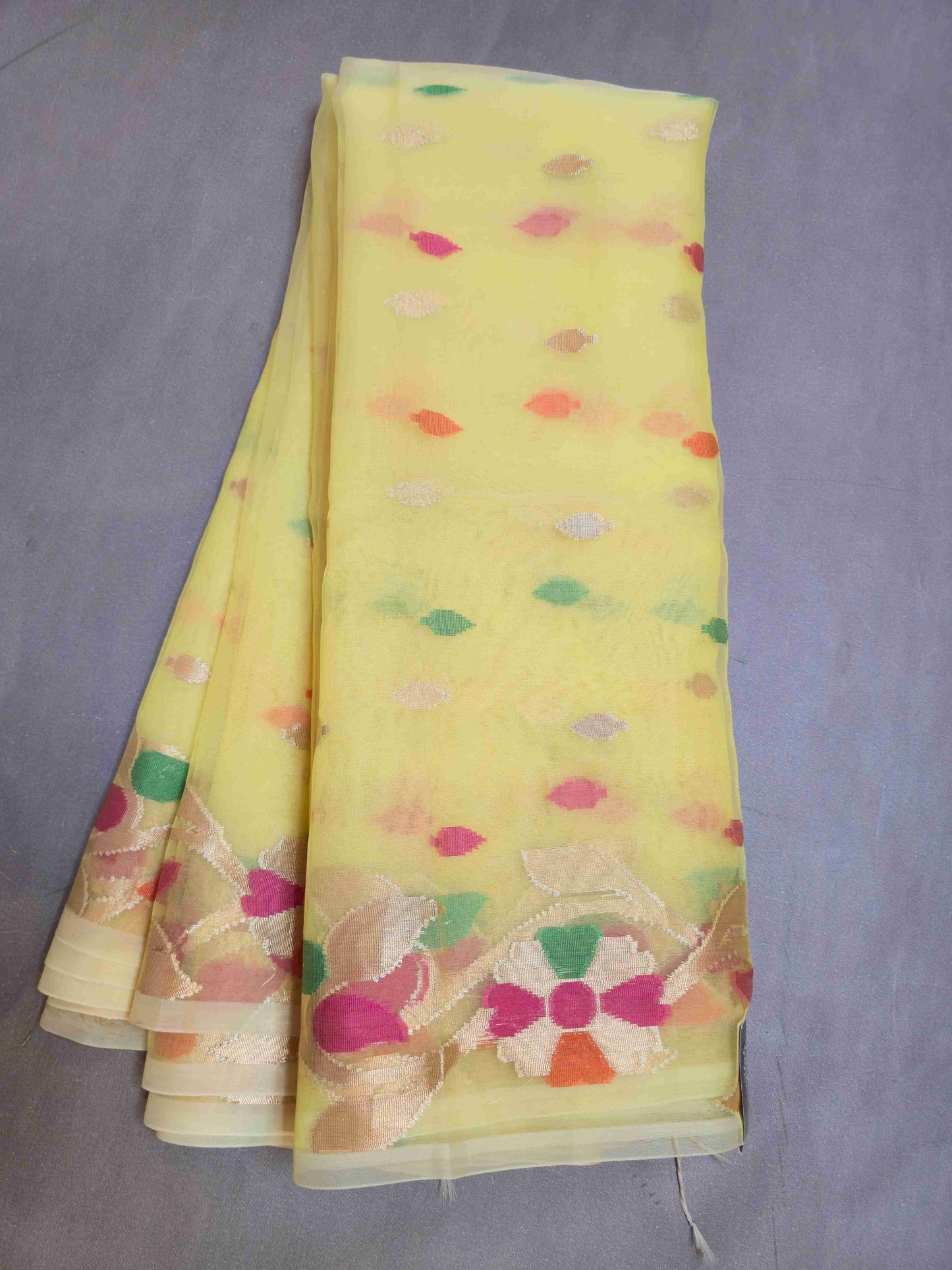 Organza Jamdani Saree