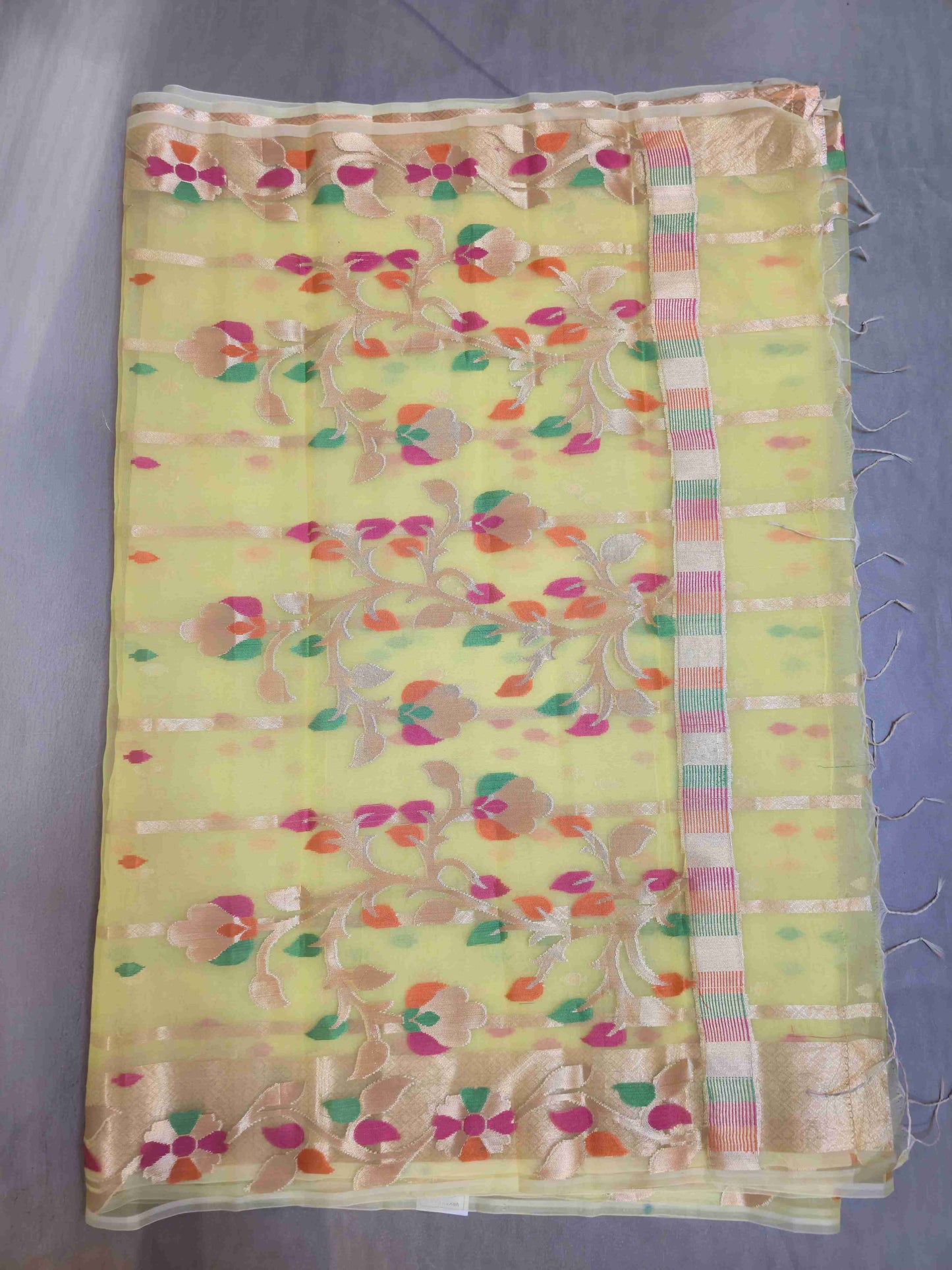 Organza Jamdani Saree