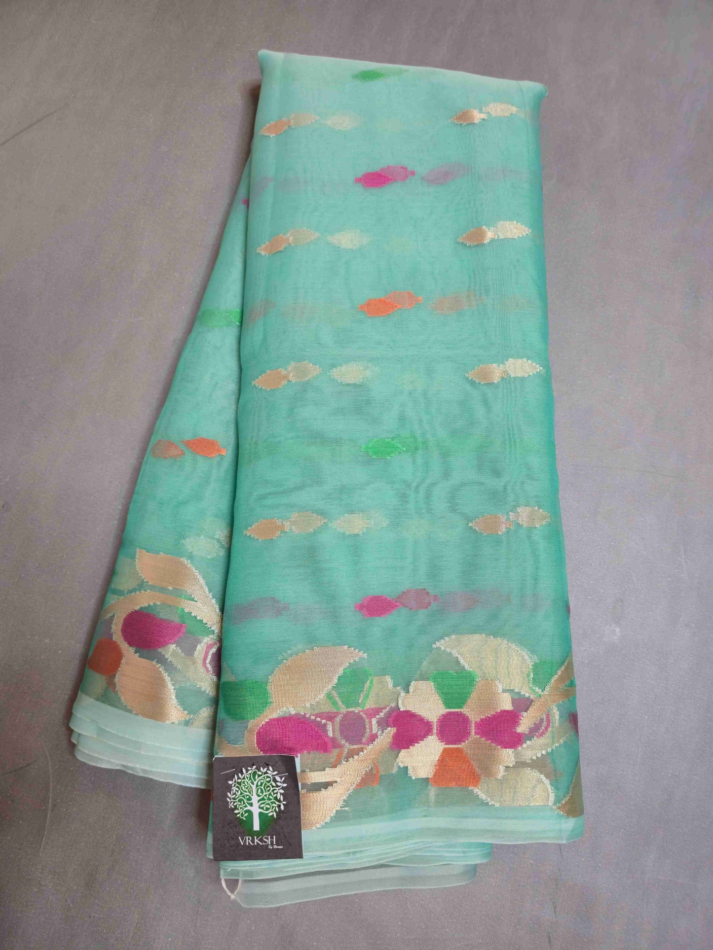 Organza Jamdani Saree