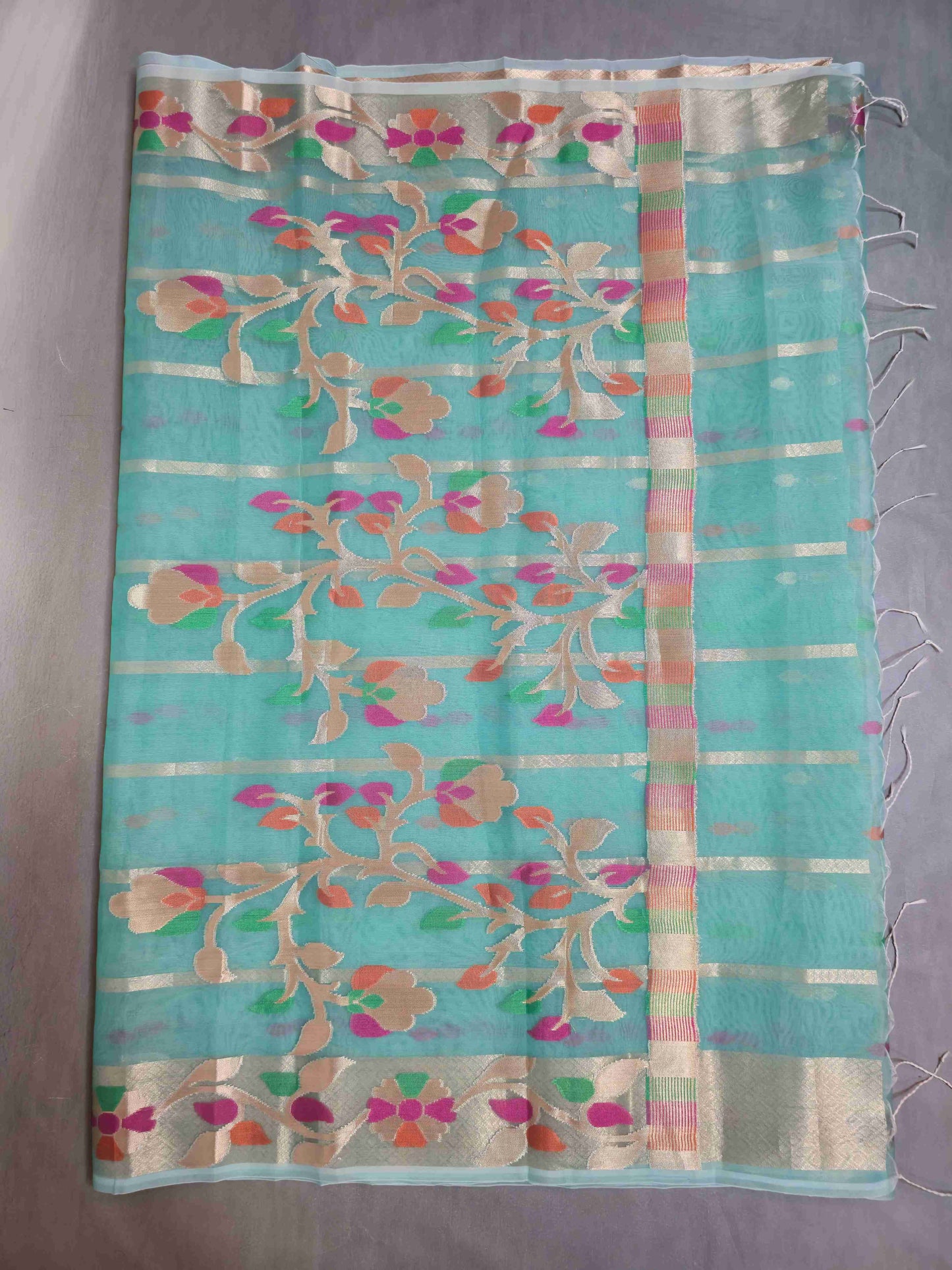 Organza Jamdani Saree