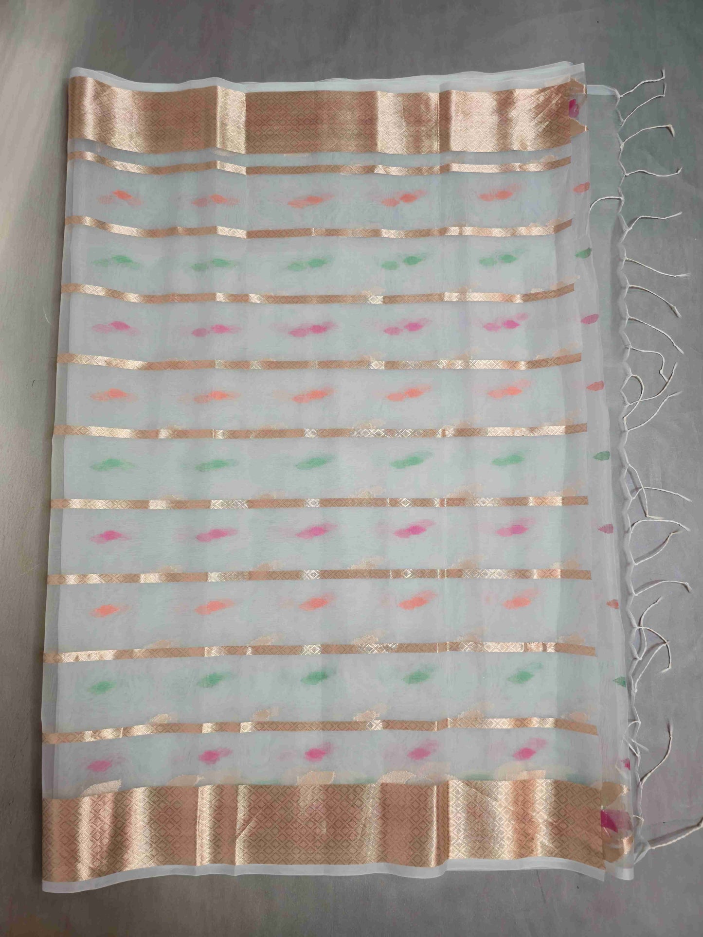 Organza Jamdani Saree