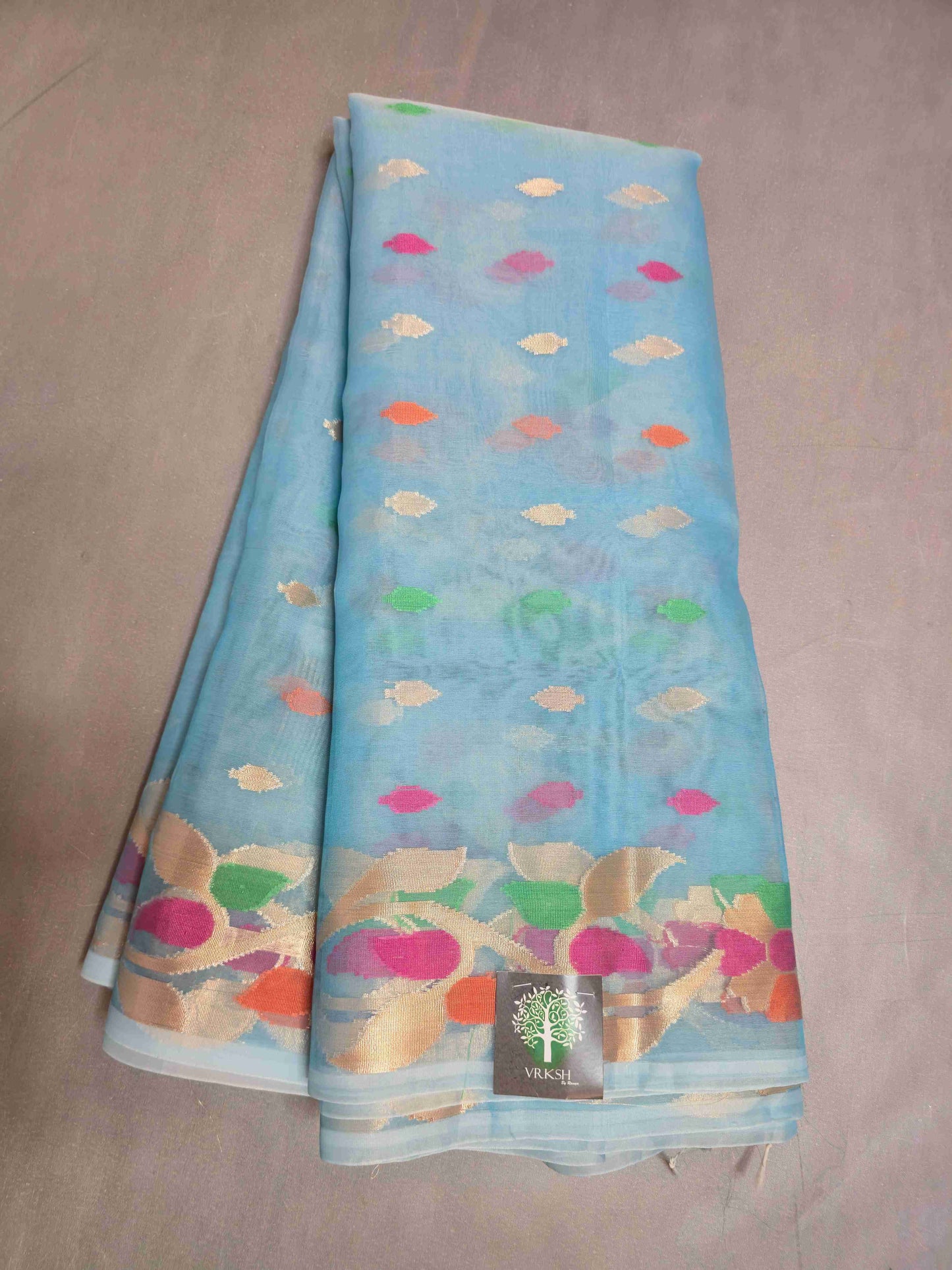 Organza Jamdani Saree