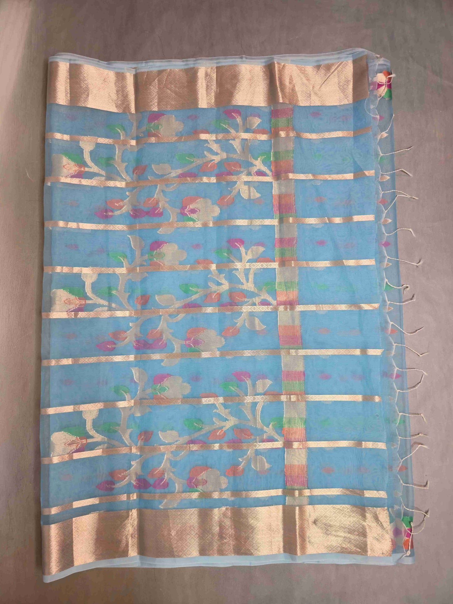 Organza Jamdani Saree