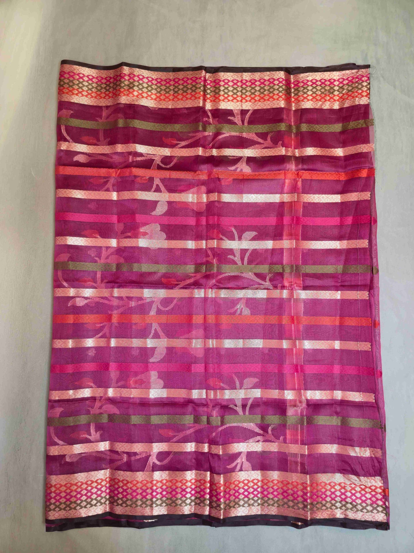 Organza Jamdani Saree