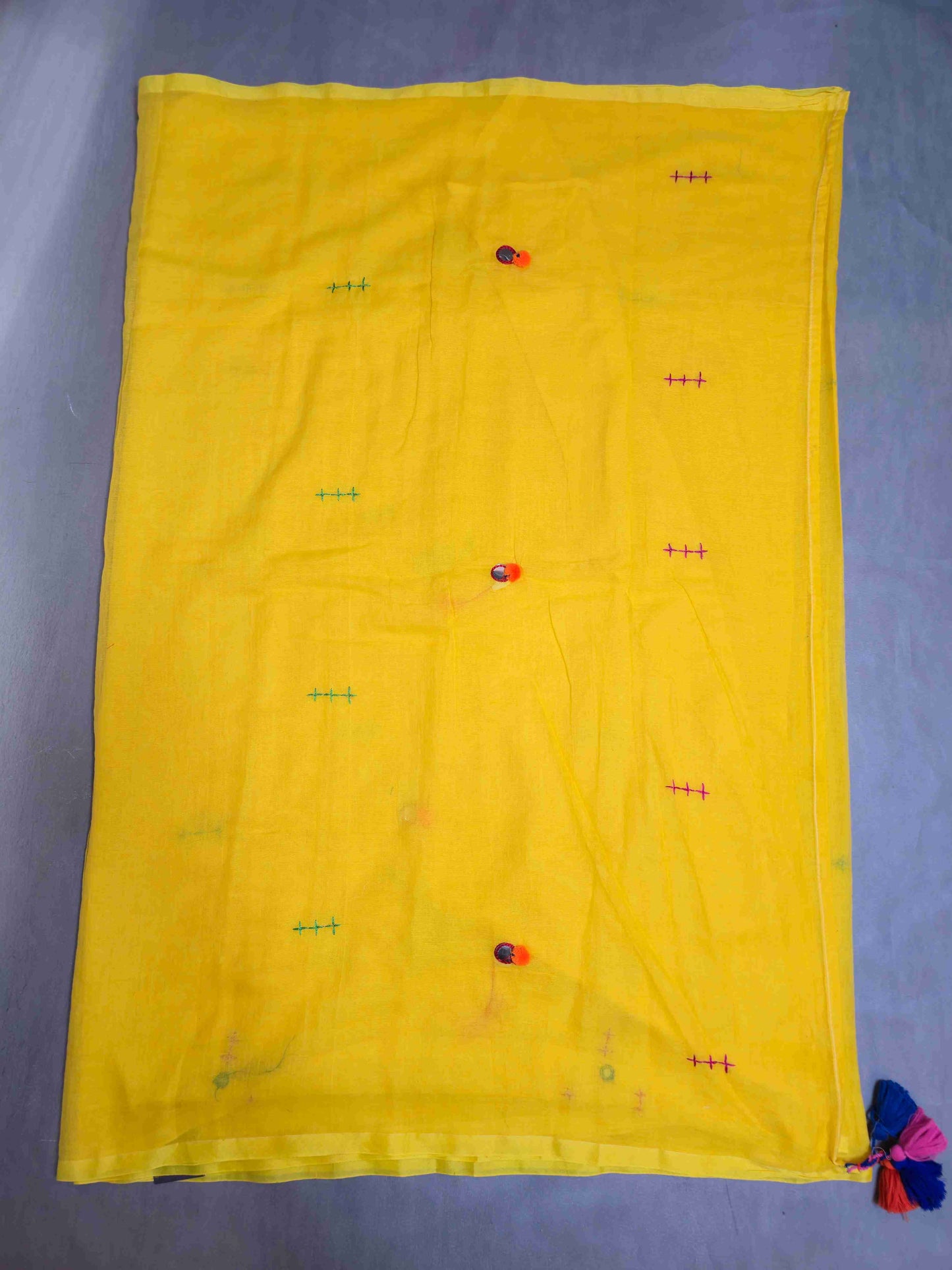 Mul cotton with Mirror work