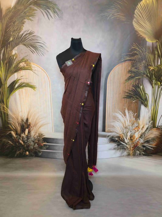 Mul cotton with Mirror work