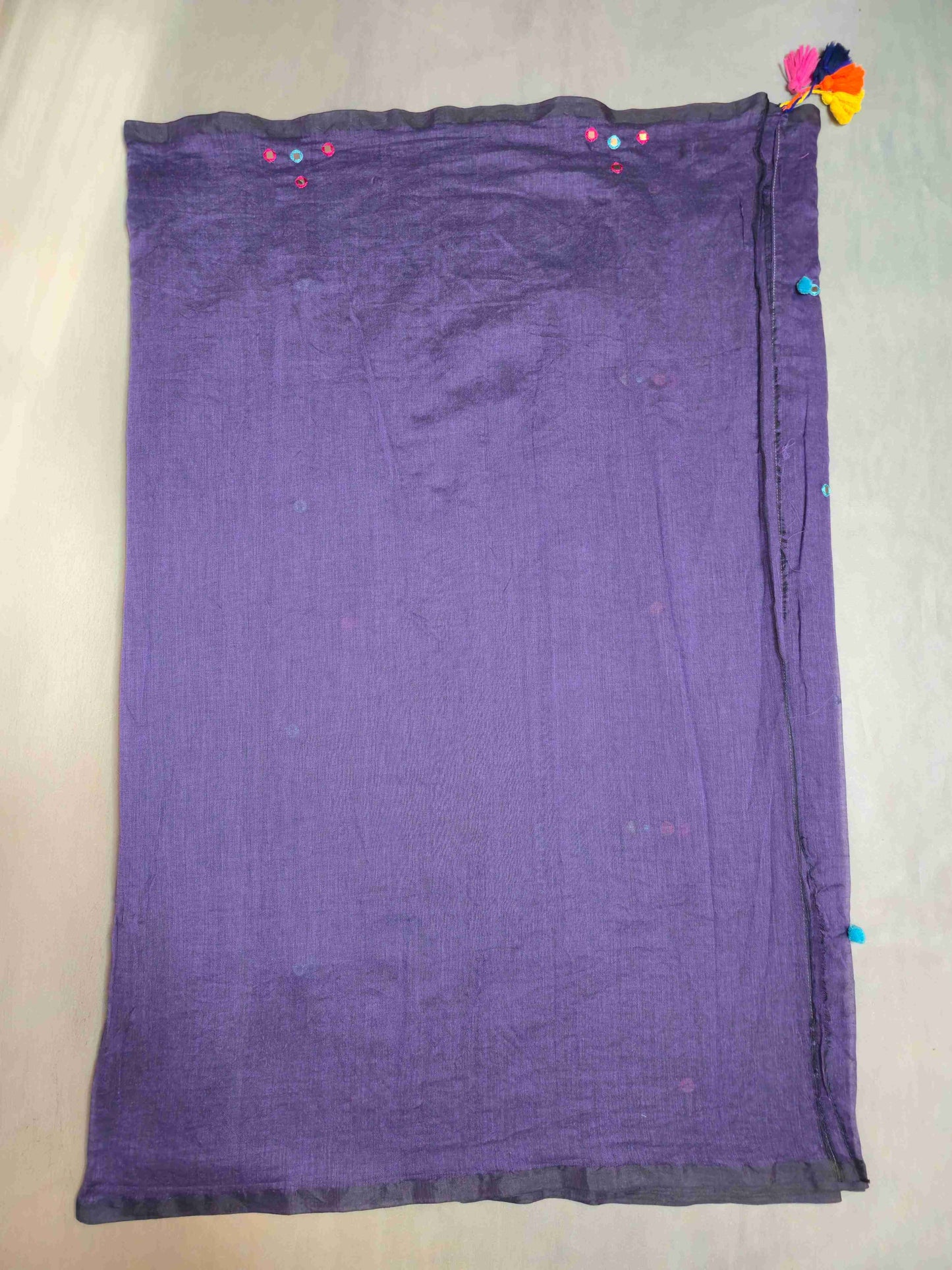Mul cotton with Mirror work