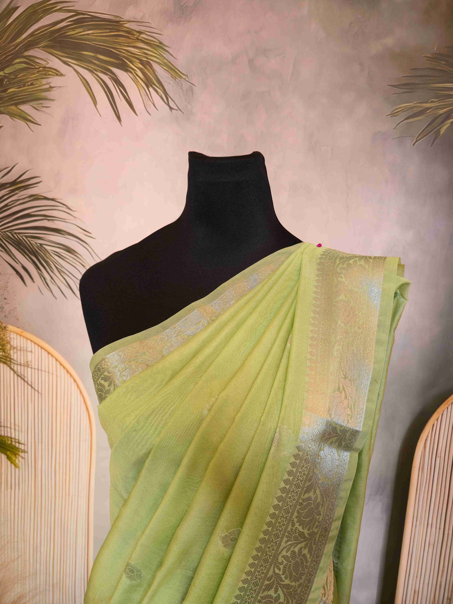 Semi Benarasi Saree