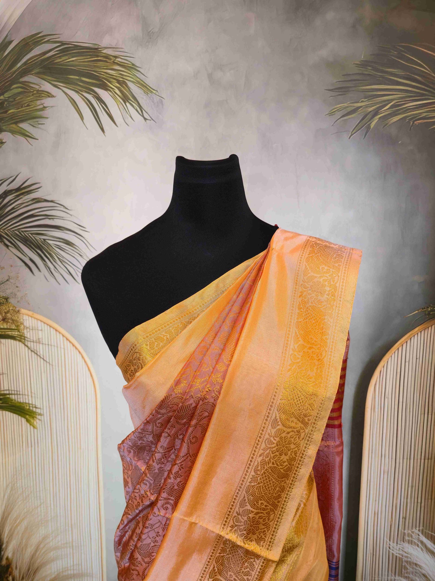 Vanasingaram Saree with Vazhainaaru Pattu