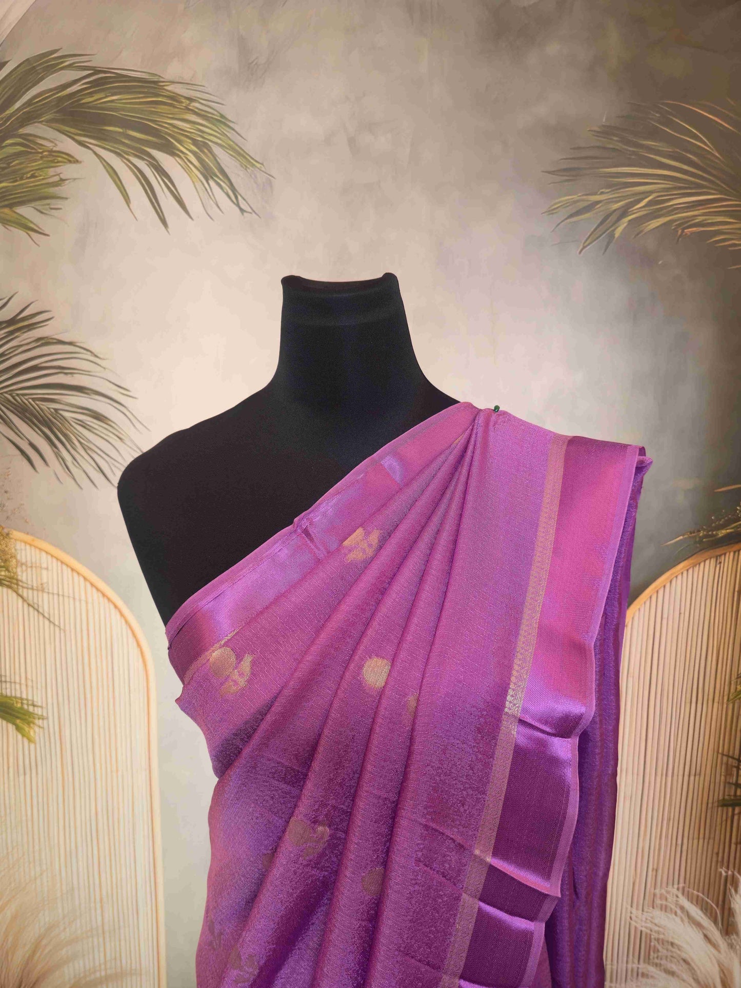Khadi silk saree