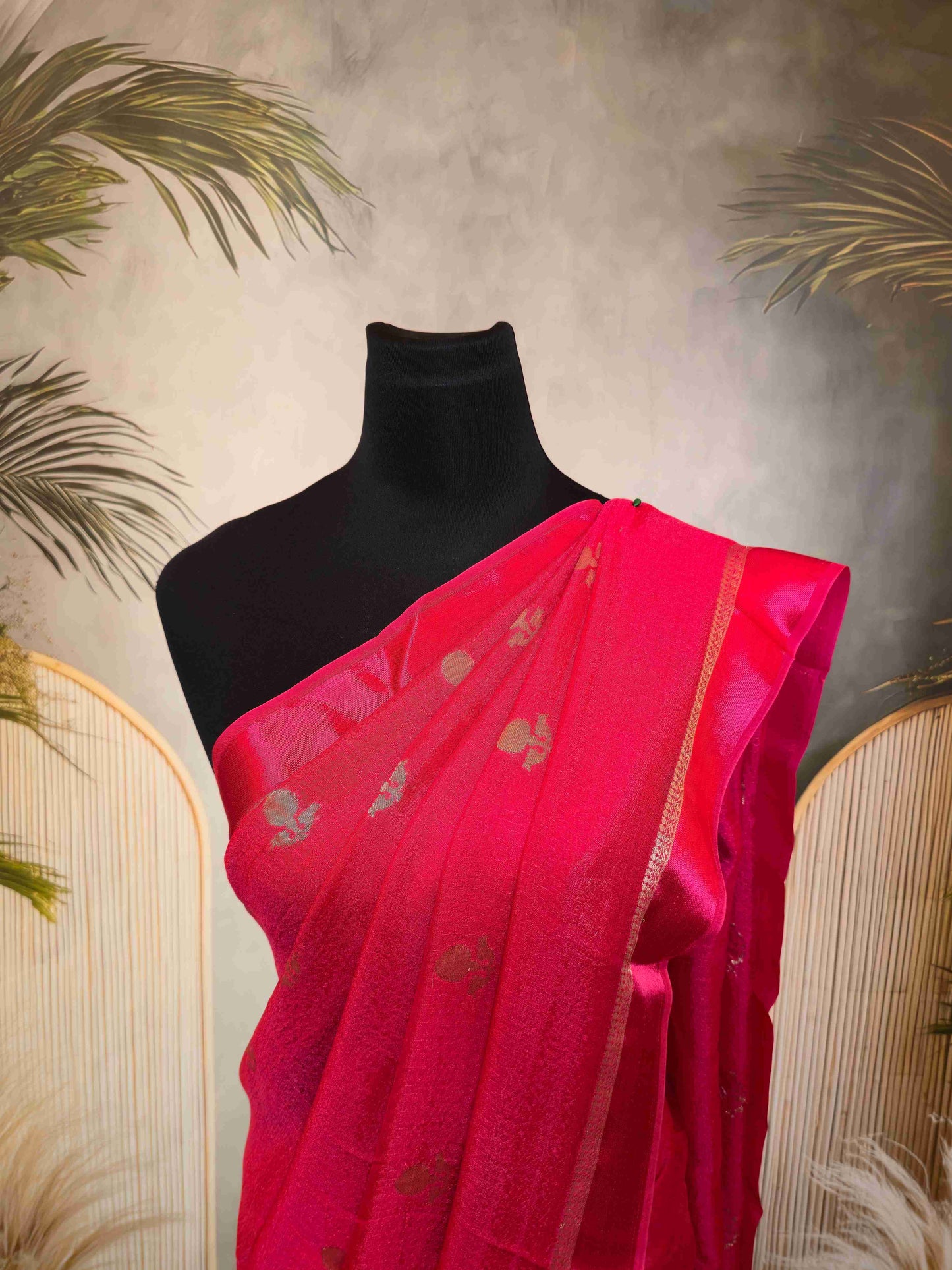 Khadi silk saree