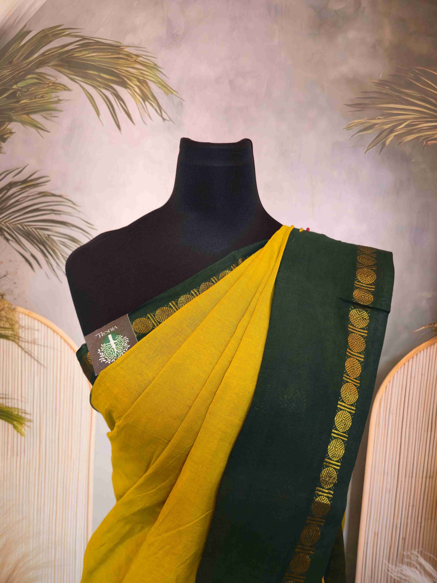 Sungudi Cotton saree