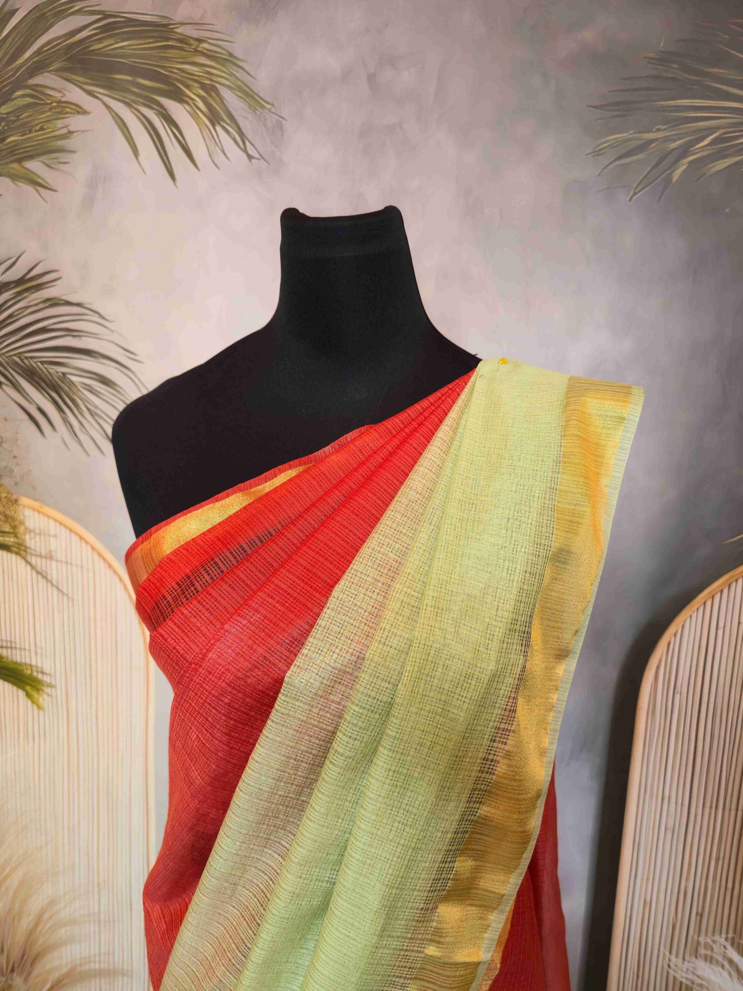 Semi kota Ombre saree