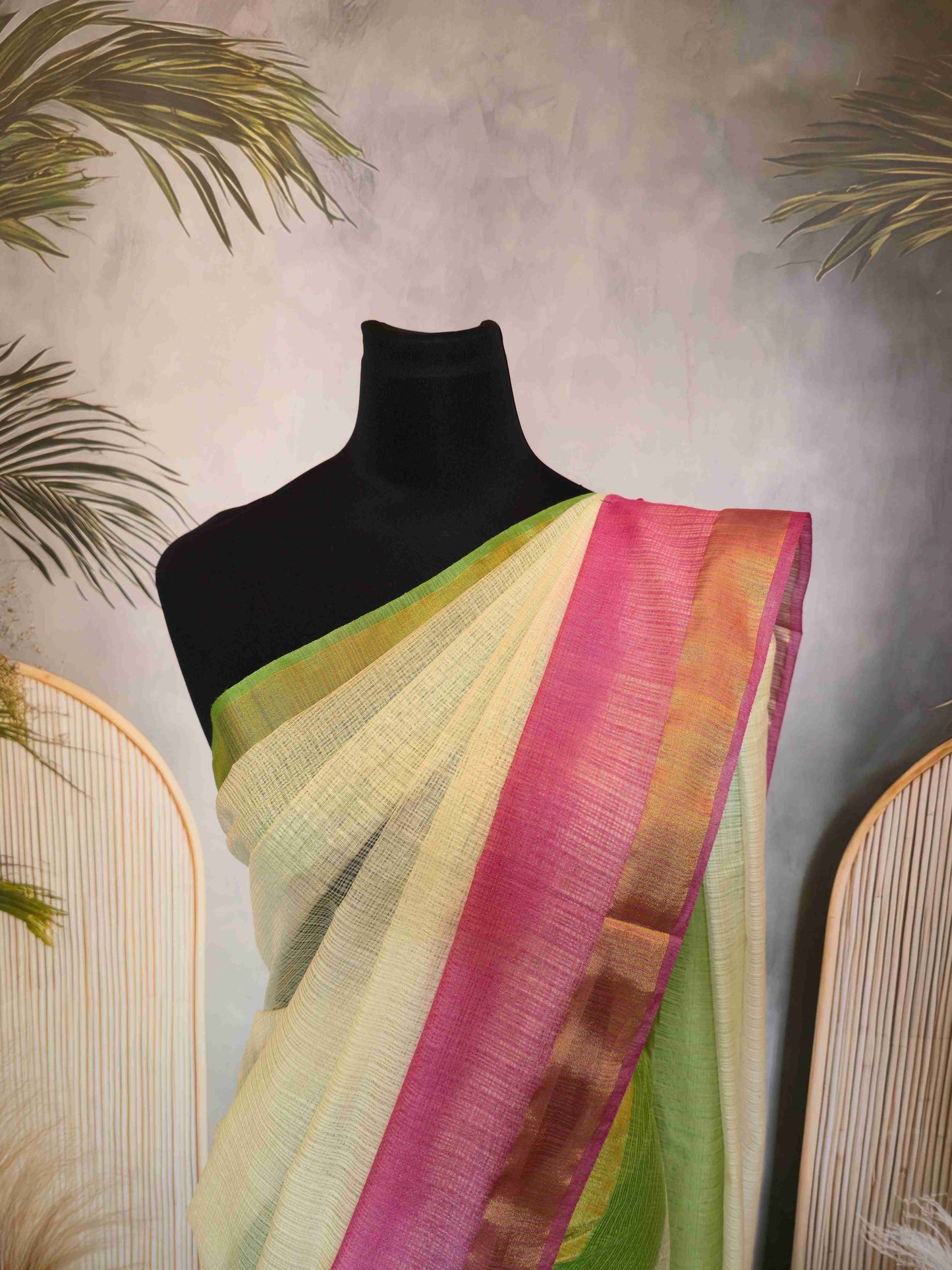 Semi kota Ombre saree