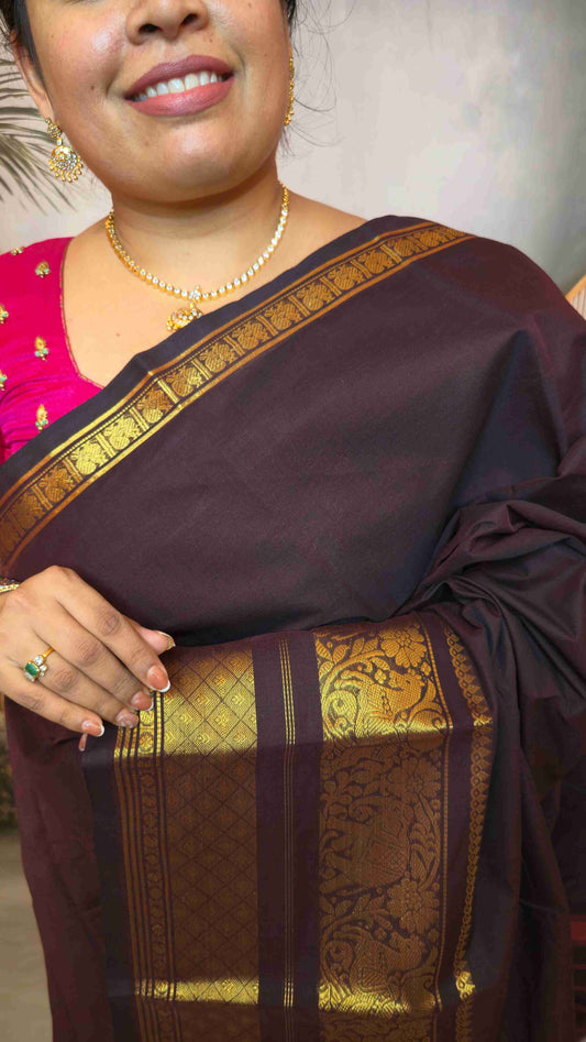 Kanchi Cotton Saree