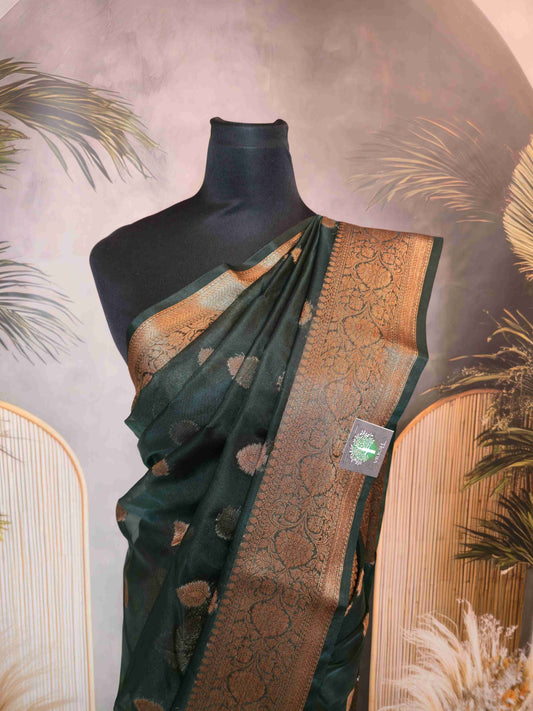 Benarasi Kora Organza Silk Saree