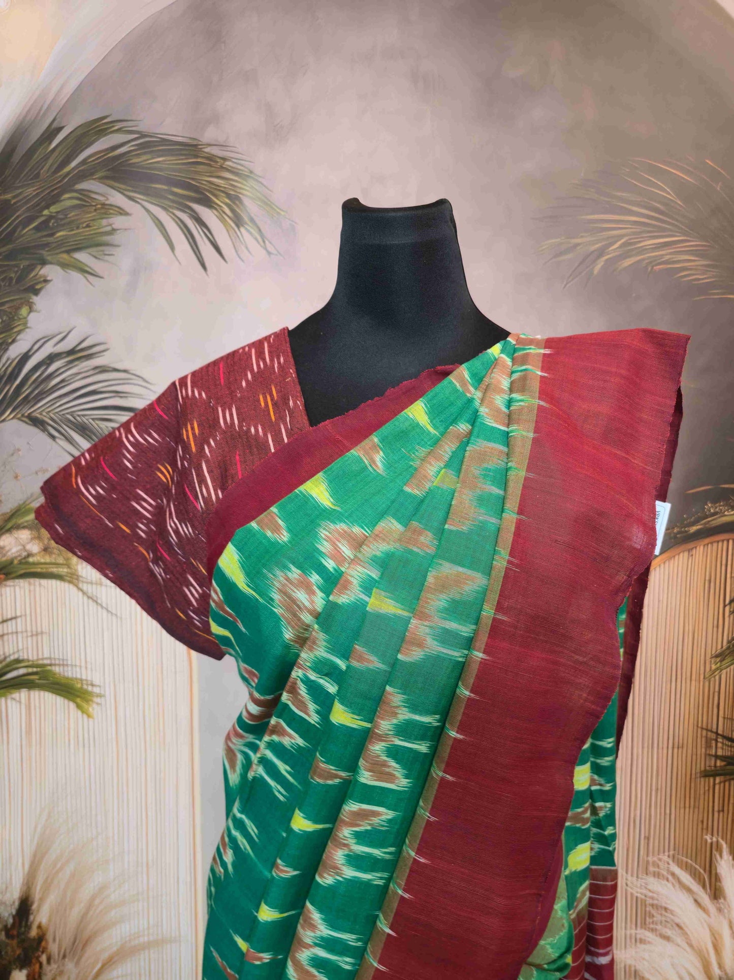 Ikat Pochampalli Saree