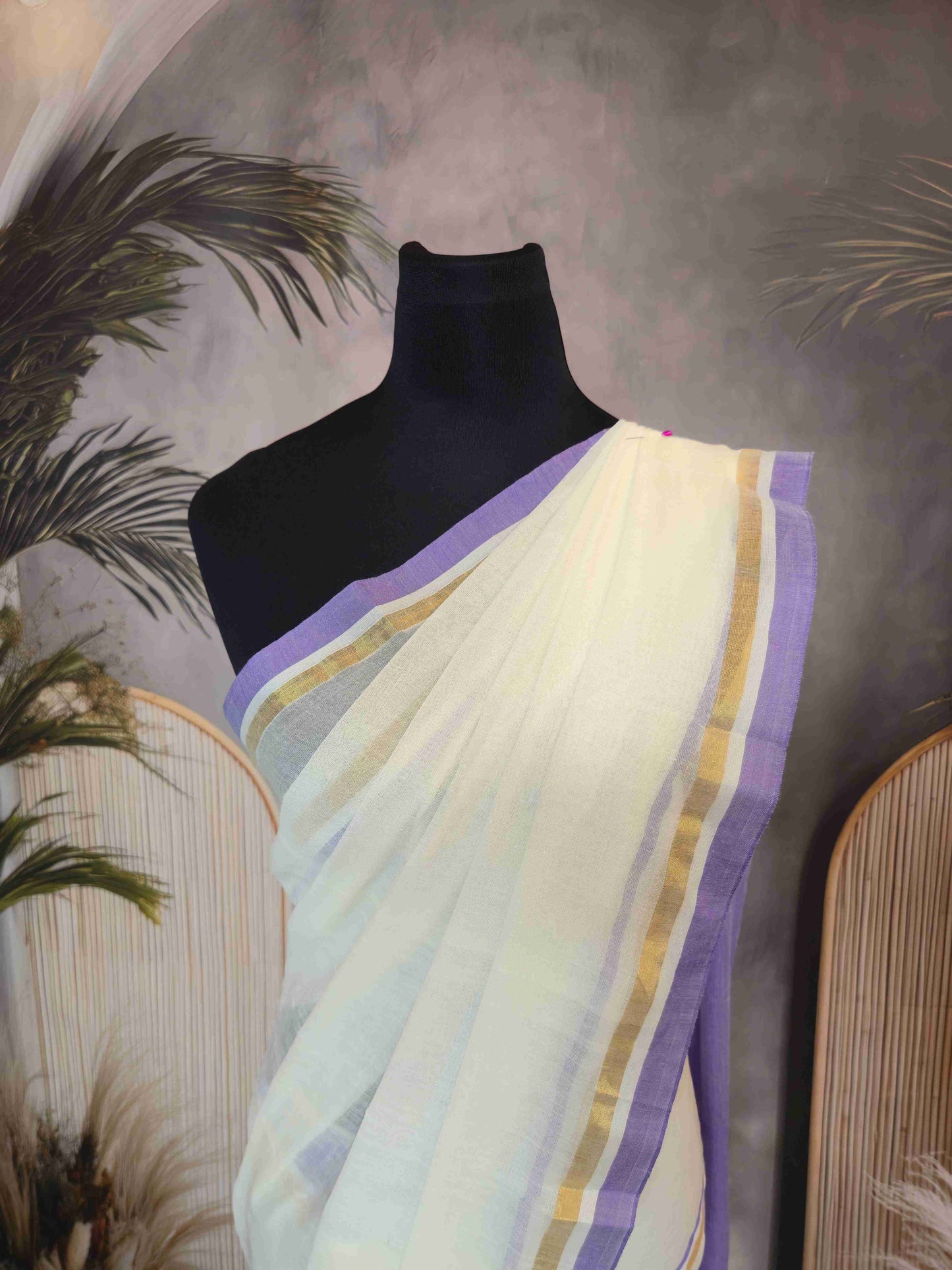 Mul Cotton Saree