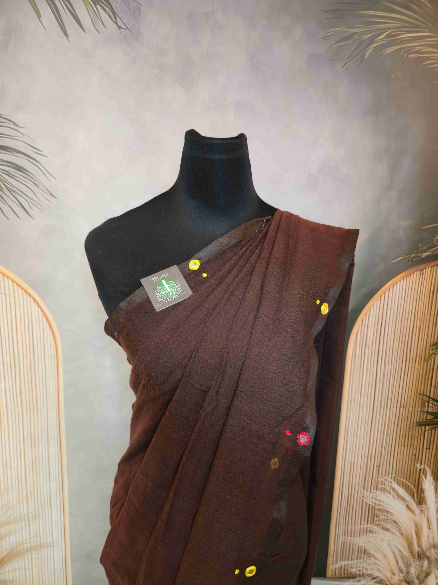 Mul cotton with Mirror work